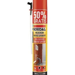 Brico Soudal Vulschuim Hoog Rendement 500+250Ml New