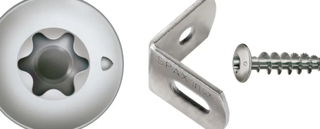 Spax Paalschroef Rvs 8X50Mm 10 Stuks-Brico