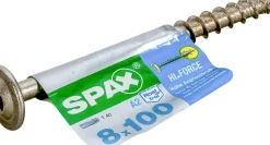Spax Schroef 'Hi.Force' Rvs 8X100Mm-Brico Discount