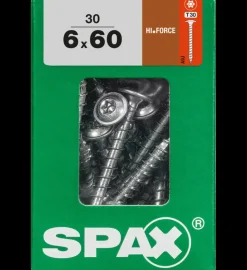 Spax Schroef 'Hi.Force' Wirox 6X60Mm 30 Stuks-Brico Clearance
