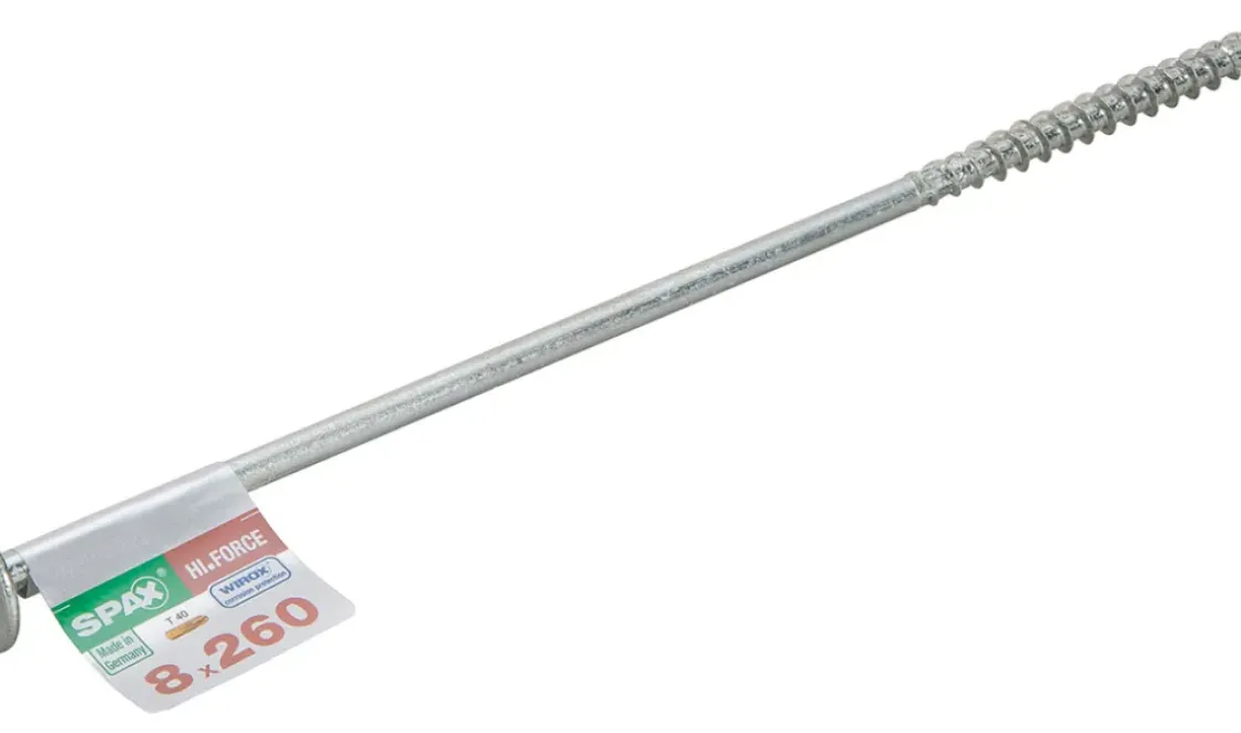 Spax Schroef 'Hi.Force' Wirox 8X260Mm-Brico Best