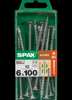 Spax Schroef 'Hi.Force' Wirox 6X100Mm 10 Stuks-Brico Online