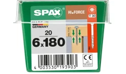 Spax Schroef 'Hi.Force' Wirox 6X180Mm 20 Stuks-Brico Sale