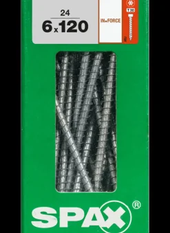 Spax Schroef In.Force Wirox 6X120Mm 24 Stuks-Brico Clearance