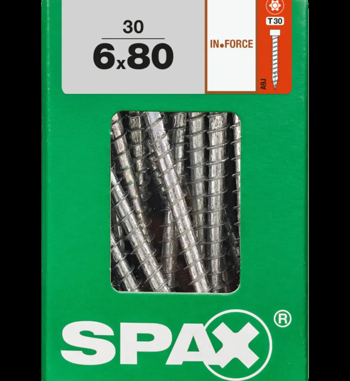 Spax Schroef In.Force Wirox 6X80Mm 30 Stuks-Brico Clearance