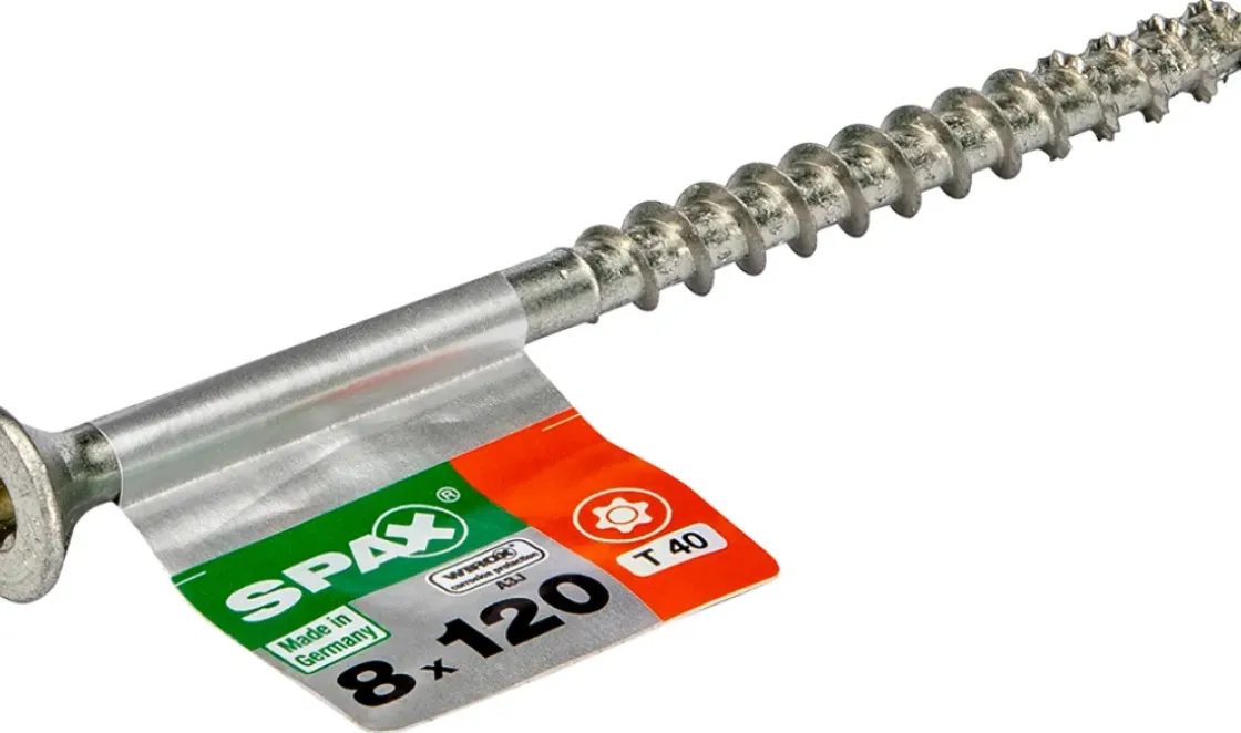 Spax Schroef 'T-Star' Wirox 8X120Mm-Brico Discount