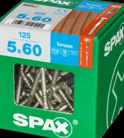 Spax Terrasschroef A2 Rvs 60X5Mm 125St-Brico Online
