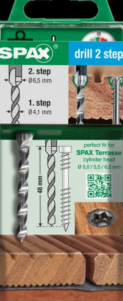 Spax Trappenboor Drill 2 Step-Brico Outlet