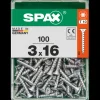 Spax Universeel Schroef 'T-Star' Wirox 3X16Mm 100 Stuks-Brico Hot