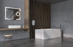 Brico Spiegel Brett Rechthoek Met Ledverlichting Touch Sensor En Spiegelverwarming 70X90Cm Sale