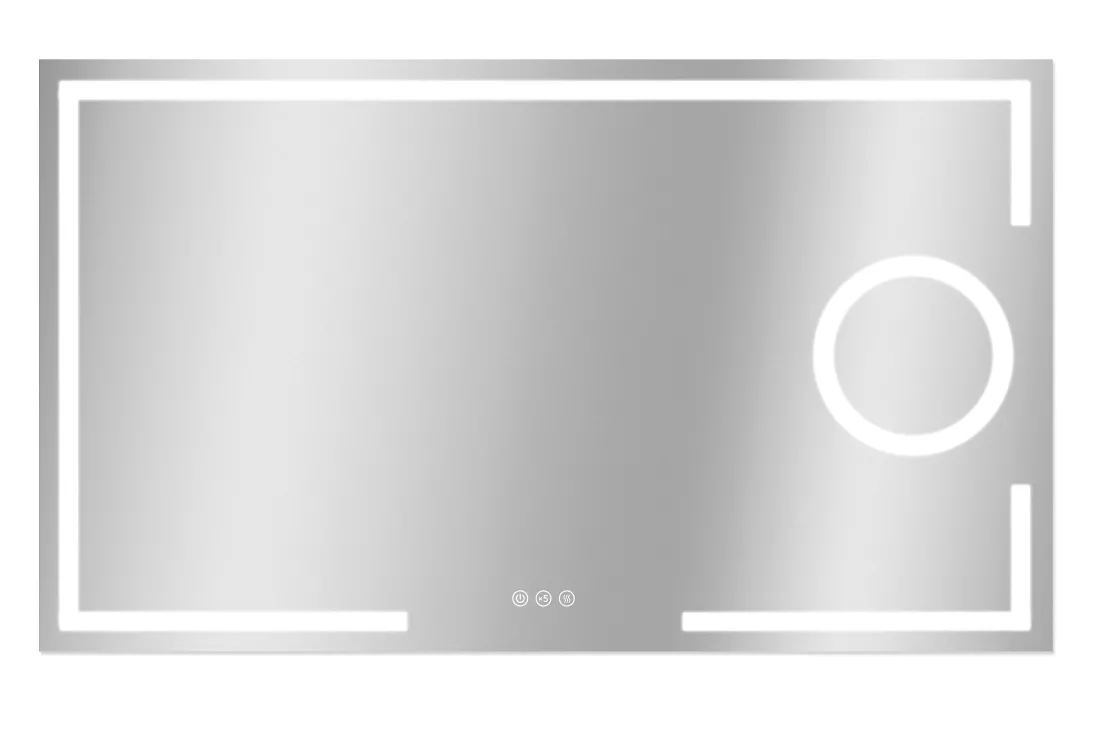 Brico Spiegel Brett Rechthoek Met Ledverlichting Touch Sensor En Spiegelverwarming 70X120Cm Online