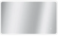 Brico Spiegel Renzo Rechthoek Met Ledverlichting Touch Sensor En Spiegelverwarming 70X120Cm Outlet