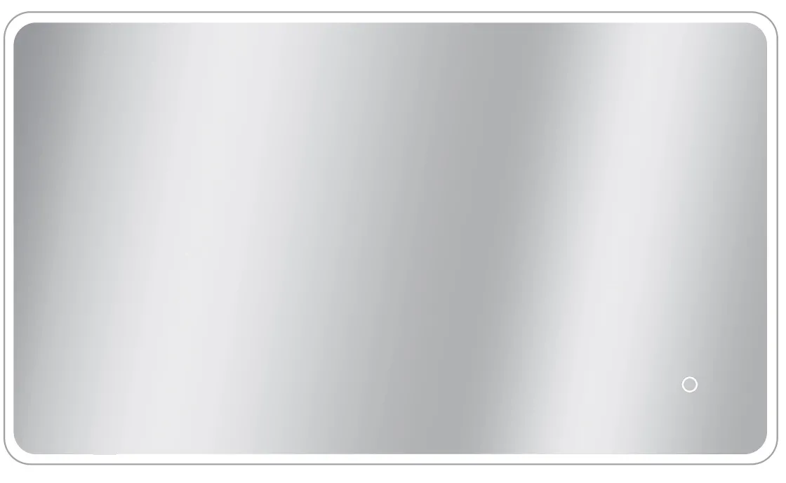 Brico Spiegel Renzo Rechthoek Met Ledverlichting Touch Sensor En Spiegelverwarming 70X120Cm Outlet