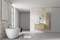 Brico Spiegel Renzo Rond Met Ledverlichting Touch Sensor En Spiegelverwarming O60Cm Hot