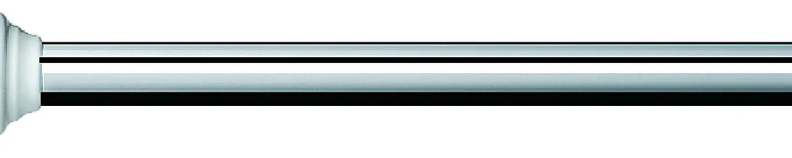 Brico Spirella Douchestang Decor Bright 75-125Cm Zilver Hot