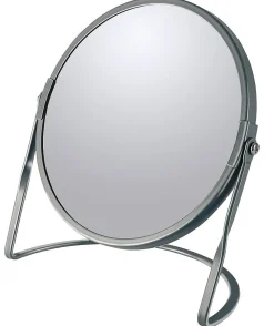 Brico Spirella Make-Up Spiegel Akira Staand Mat Grijs New