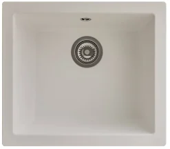 Brico Spoelbak Evo 1Xl Bak 50X44X19Cm Composiet Wit Outlet