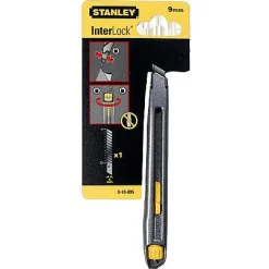 Brico Stanley Afbreekmes 'Interlock' Inox 135 Mm New