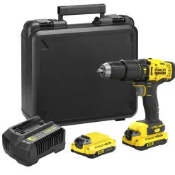 Brico Stanley Fatmax Accuboormachine Met Klopfunctie Sfmcd711C2K 18V (2 Accu'S) New