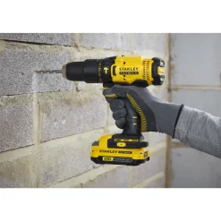 Brico Stanley Fatmax Combiset Accuboormachine Met Klopfunctie En Slagschroevendraaier 18V (2 Accu'S)