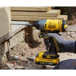 Brico Stanley Fatmax Combiset Accuboormachine Met Klopfunctie En Slagschroevendraaier 18V (2 Accu'S)