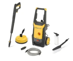 Brico Stanley Hogedrukreiniger Sxpw14Pe- 1400W - Max. 110 Bar - 390 L/H - Incl. 5M Slang - Accessoires – Terrasreiniger Outlet