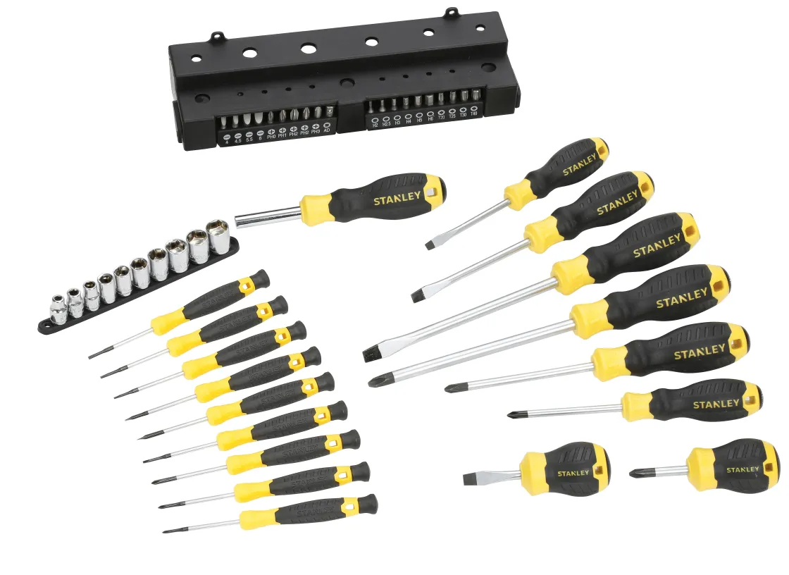 Brico Stanley Schroevendraaierset 47-Delig Sale