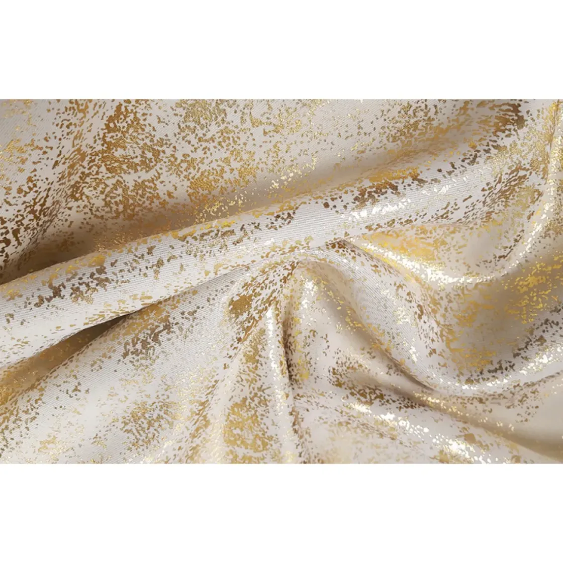 Stardust Verduisterend Gordijn Goud 140X260Cm-Brico Discount