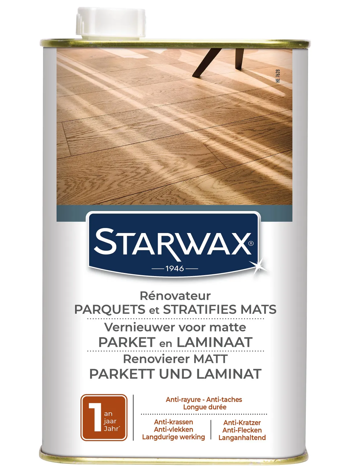 Brico Starwax Vloervernieuwer Parket En Laminaat Mat 1L Clearance