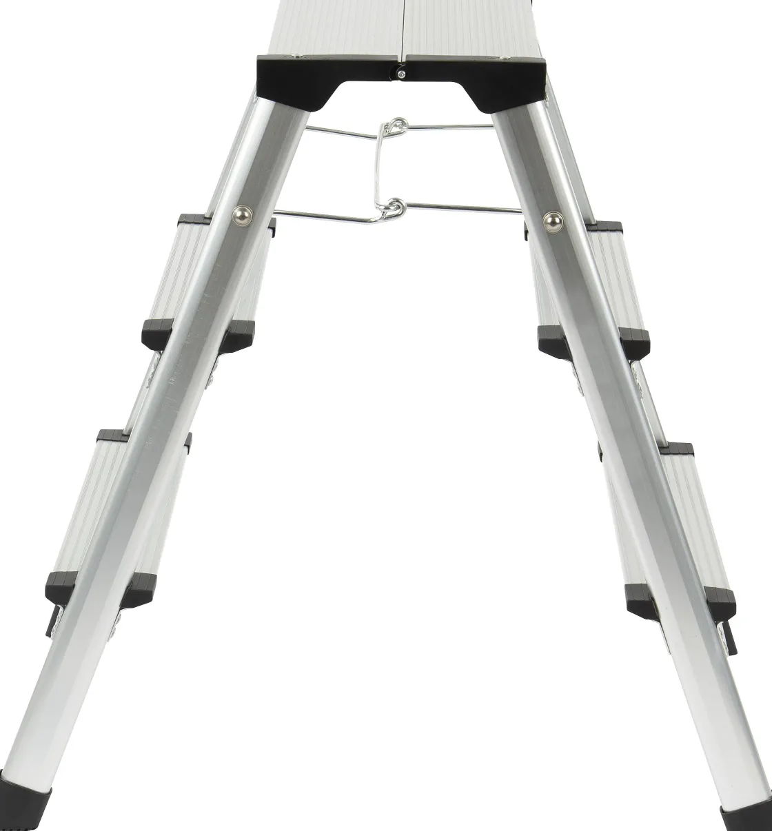 Brico Steppy Huishoudtrap Aluminium Dubbel 3 Treden Platform 31X20 Cm