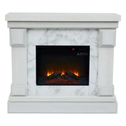 Sfeerhaarden<Brico Teamson Home Hestia 48" Elektrische Vrijstaande Open Haard