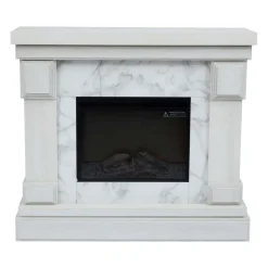 Sfeerhaarden<Brico Teamson Home Hestia 48" Elektrische Vrijstaande Open Haard