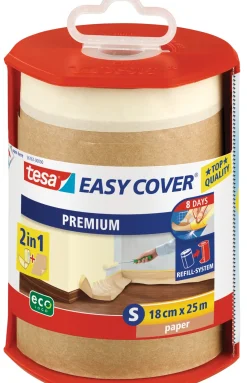 Tesa Afdekfolie Tesa Easy Cover Premium 18Cmx25M 2-In-1-Brico Clearance