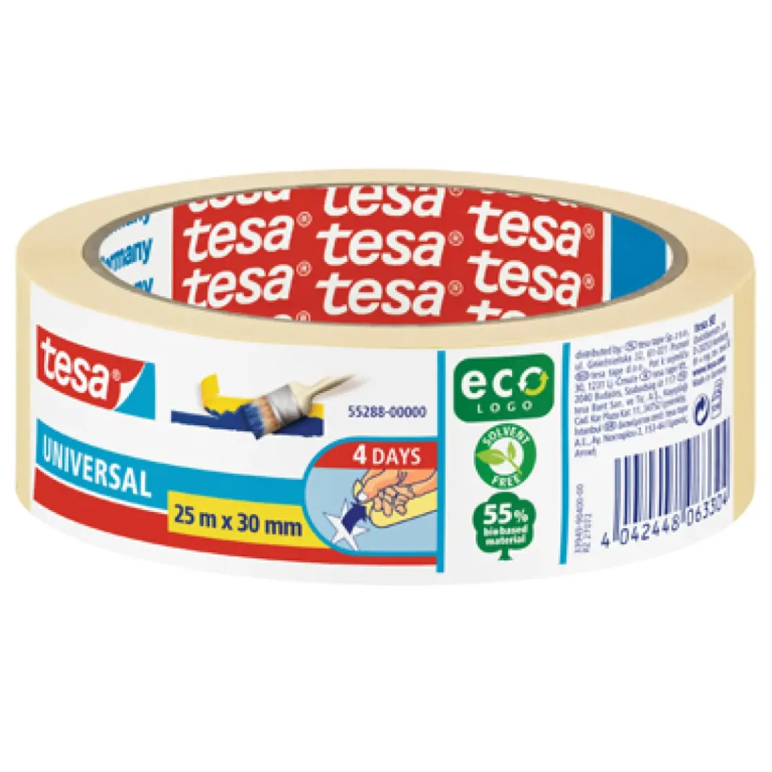 Tesa Afplakband 'Universal' Chamois 25Mx30Mm-Brico Outlet
