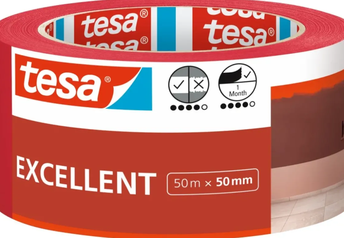 Tesa Afplaktape Excellent 50Mx50Mm-Brico Online