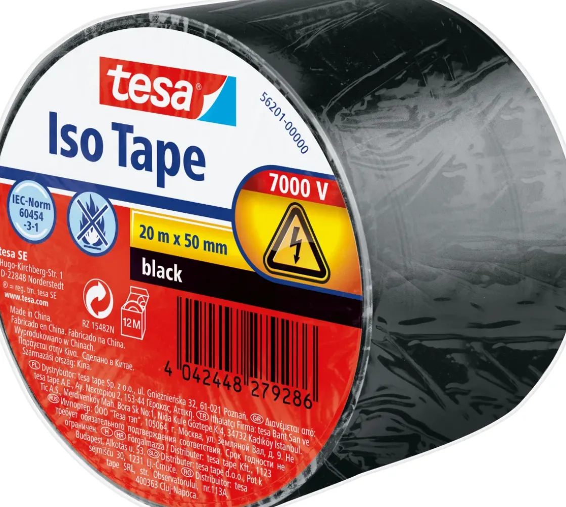 Tesa Isolatietape Pvc 50Mm 20M-Brico Discount