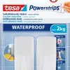 Tesa Powerstrips Zelfklevende Haak Ovaal Metaal 2Kg-Brico Discount