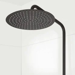 Brico Tiger Regendoucheset Twiss Met Kraan Zwart