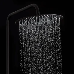 Brico Tiger Regendoucheset Twiss Met Kraan Zwart