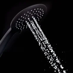 Brico Tiger Regendoucheset Twiss Met Kraan Zwart