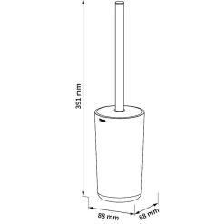 Brico Tiger Toiletborstel Cata Met Houder Vrijstaand Grijs/ Marmerlook Sale