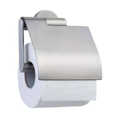 Brico Tiger Toiletrolhouder Met Klep Boston Rvs Geborsteld Best