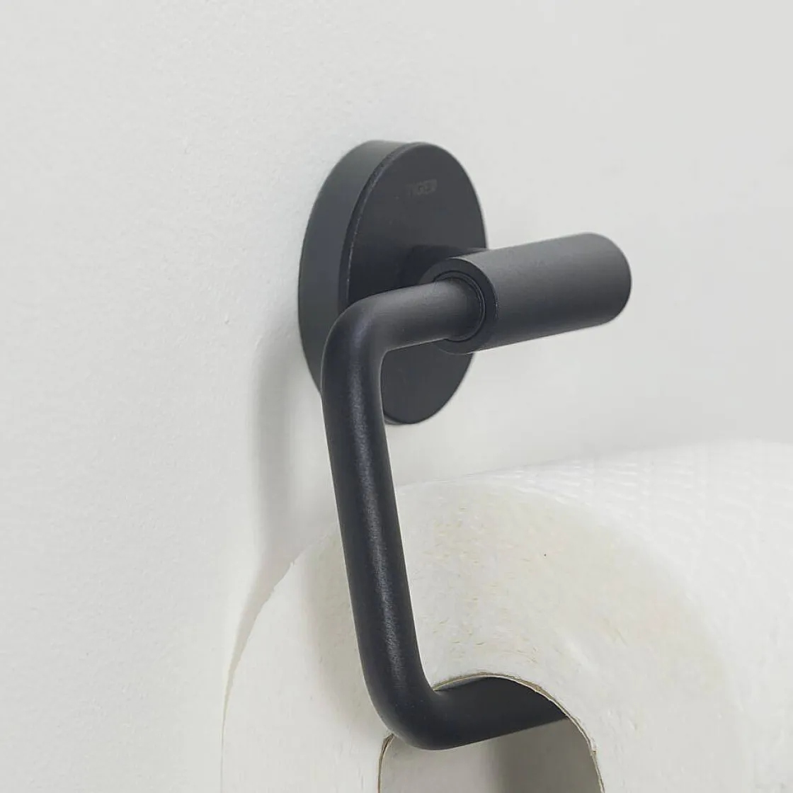 Brico Tiger Toiletrolhouder Urban Zwart Mat Best