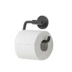 Brico Tiger Toiletrolhouder Urban Zwart Mat Best