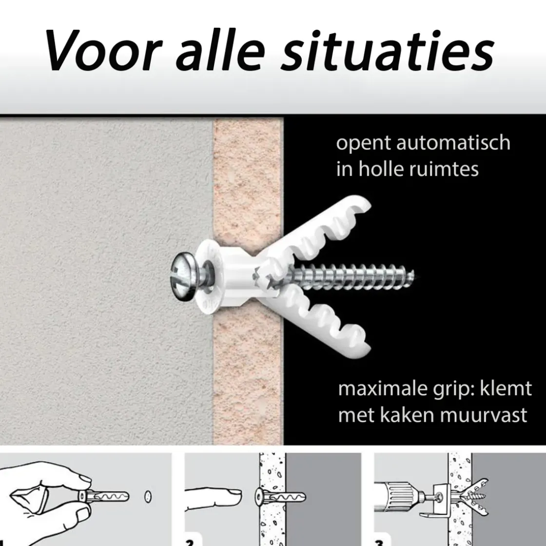 Toggler Alligator Plug + Flens Af6 O6Mm Wanddikte >9,5Mm 20St.-Brico Clearance