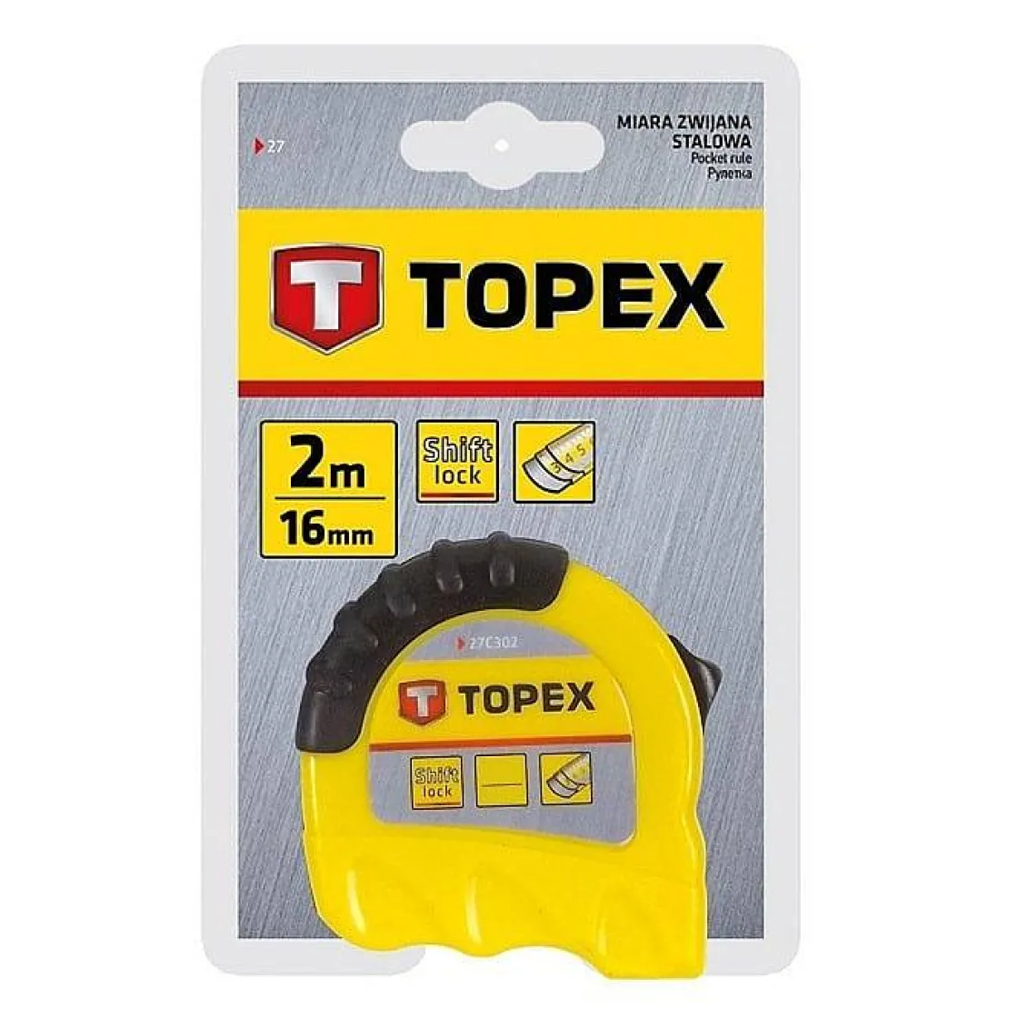 Brico Topex Rolmaat Shiftlock 8M New