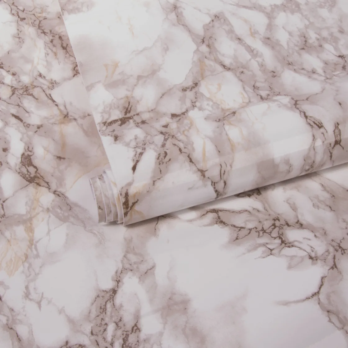 Brico Transform Zelfklevende Decoratiefolie Marble Bruin 45X200Cm Discount