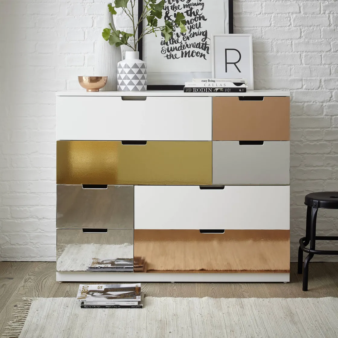 Brico Transform Zelfklevende Decoratiefolie Metallic Goud 45X150Cm Sale