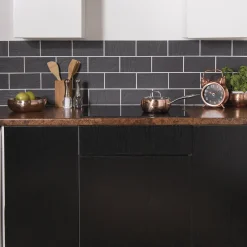 Brico Transform Zelfklevende Decoratiefolie Charred Wood 67,5X200Cm Outlet