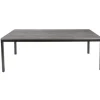 Trapani Tuintafel + Verstelbare Poten Aluminium/Polyhout 210X100X75Cm-Brico